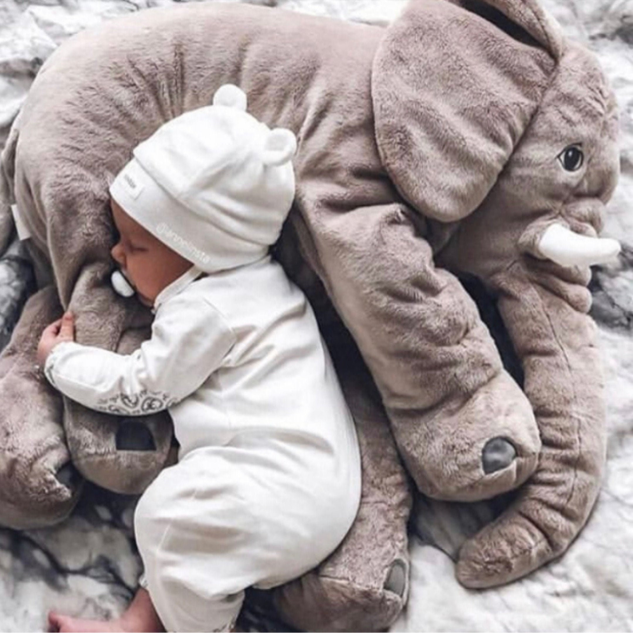 New baby gift Elephant baby toy Baby Toy Plush Elephant Etsy