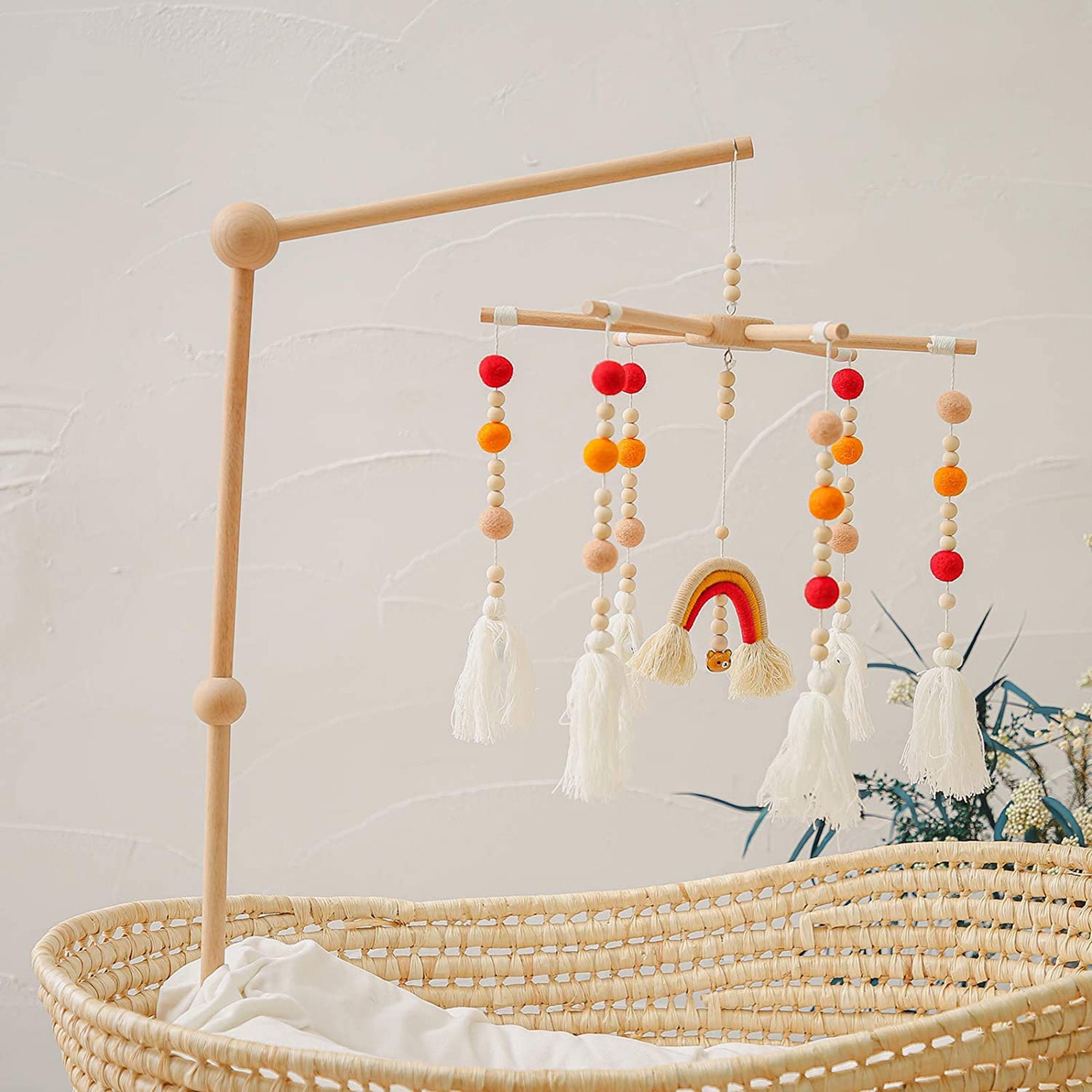 Crib Mobile Arm Wooden Cot Mobile Arm Baby Mobile Holder Etsy UK