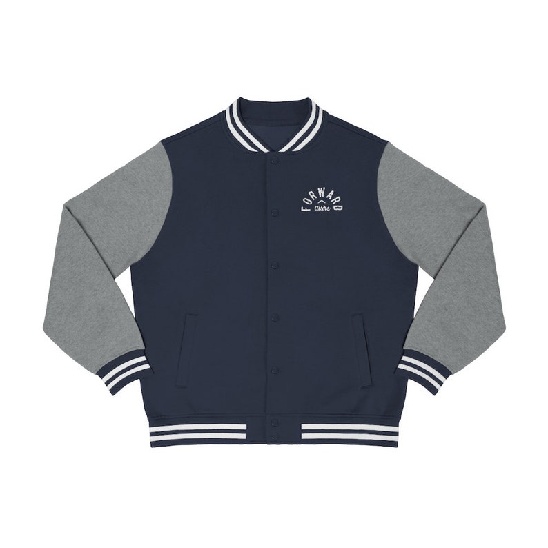 Forward Attire Men/'s Varsity Jacket