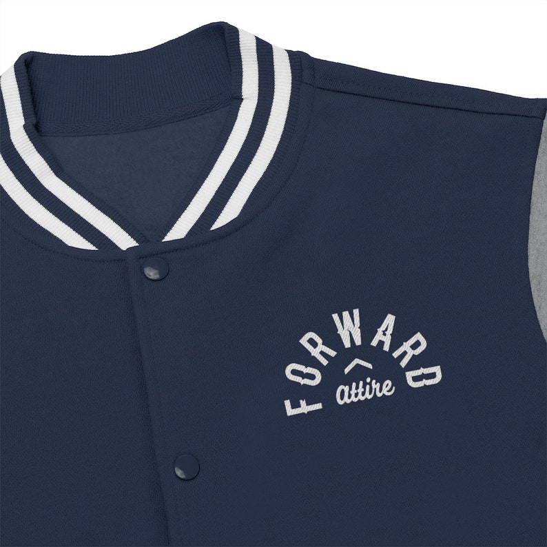 Forward Attire Men/'s Varsity Jacket