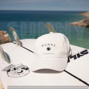 WHITE Baseball Hat Mock-up, Dad Hat Mockup, White Hat Mockup, Blank Baseball Hat Mockup, Mens Hat Mockup, Cap Mockup, Summer Hat Mockup