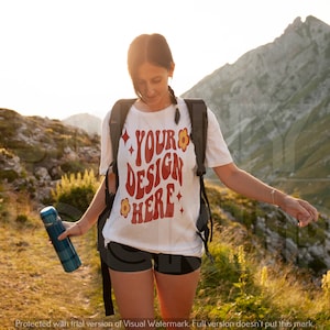 Bella Canvas 3001 Mockup, MODEL TSHIRT Mockup, Summer T-shirt Mockup, Oversized T-shirt Mockup, Trendy T-shirt Mockup, 3001 Model Mockup