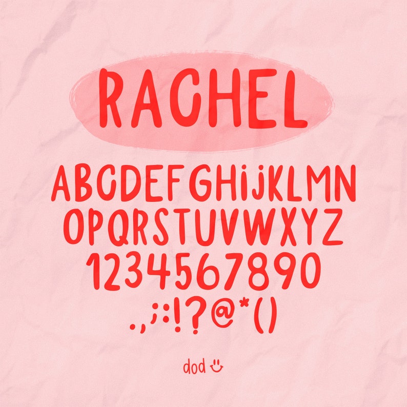 LOBSTER FONT PACK Etsy