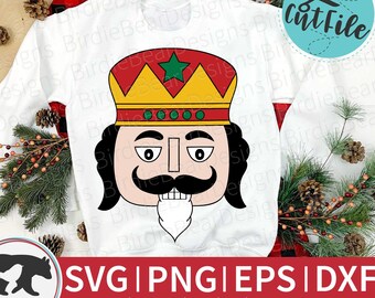 Nutcracker Face SVG - Nutcracker Svg - Nutcracker Clipart - Christmas Faces SVG - Nutcracker Cut File - Nutcracker SVG File - Nutcracker Png