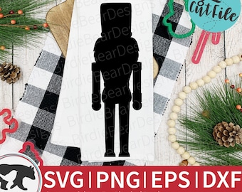 Nutcracker SVG - Nutcracker Silhouette Svg - Nutcracker Clipart - Nutcracker Cut File - Nutcracker SVG File - Xmas Svg - Christmas Svg Png