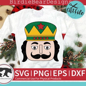 Quebra-nozes SVG - Quebra-nozes Svg - Quebra-nozes Clipart - Faces De Natal SVG - Quebra-nozes Cut File - Quebra-nozes SVG File - Quebra-nozes Png