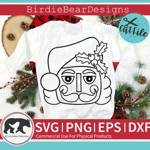 Quebra-nozes Svg, Quebra-nozes Clipart, Quebra-nozes Svg, Quebra-nozes de Natal Svg, Chapéu de Papai Noel Svg, Quebra-nozes Png, Quebra-nozes para colorir Svg