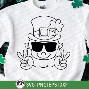 Leprechaun Svg, St Patricks Day Coloring Svg, Leprechaun Clipart, Leprechaun Face Svg, Leprechaun, St Patricks Day Svg, Leprechaun Png, Dxf