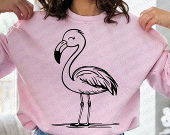 Flamingo Svg, Flamingo Clip Art, Bird Svg, Cute Flamingo Svg, Flamingo Birthday Svg, Pink Flamingo Svg, Summer Svg, Get Your Pink Back, Png