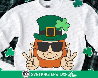 Leprechaun Svg, Leprechaun Clipart, Leprechaun Face Svg, Leprechaun, Dzień Świętego Patryka Svg, Leprechaun Png, Lucky Svg, Irish Svg, Clover Svg