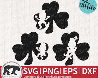 Shamrock SVG - Trifoglio SVG - Leprechaun Svg - St Pattys SVG - Shamrock Cut File -Leprechaun Vector - St Patricks Day Svg - File di taglio Cricut