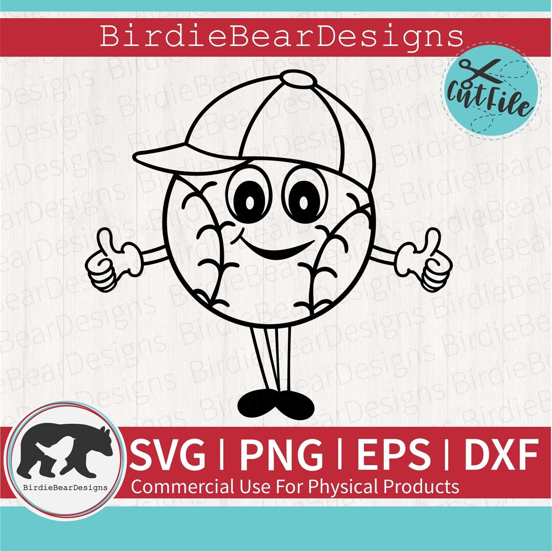 Baseball Svg, Baseball Face Svg, Baseball Outline Svg, Tball Svg