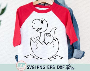 Dinosaur SVG - Dinosaur Outline SVG - Dinosaurs svg - Dinosaur PNG - Dinosaur Clipart - Cut file for Cricut - Dinosaur Coloring Page - svg
