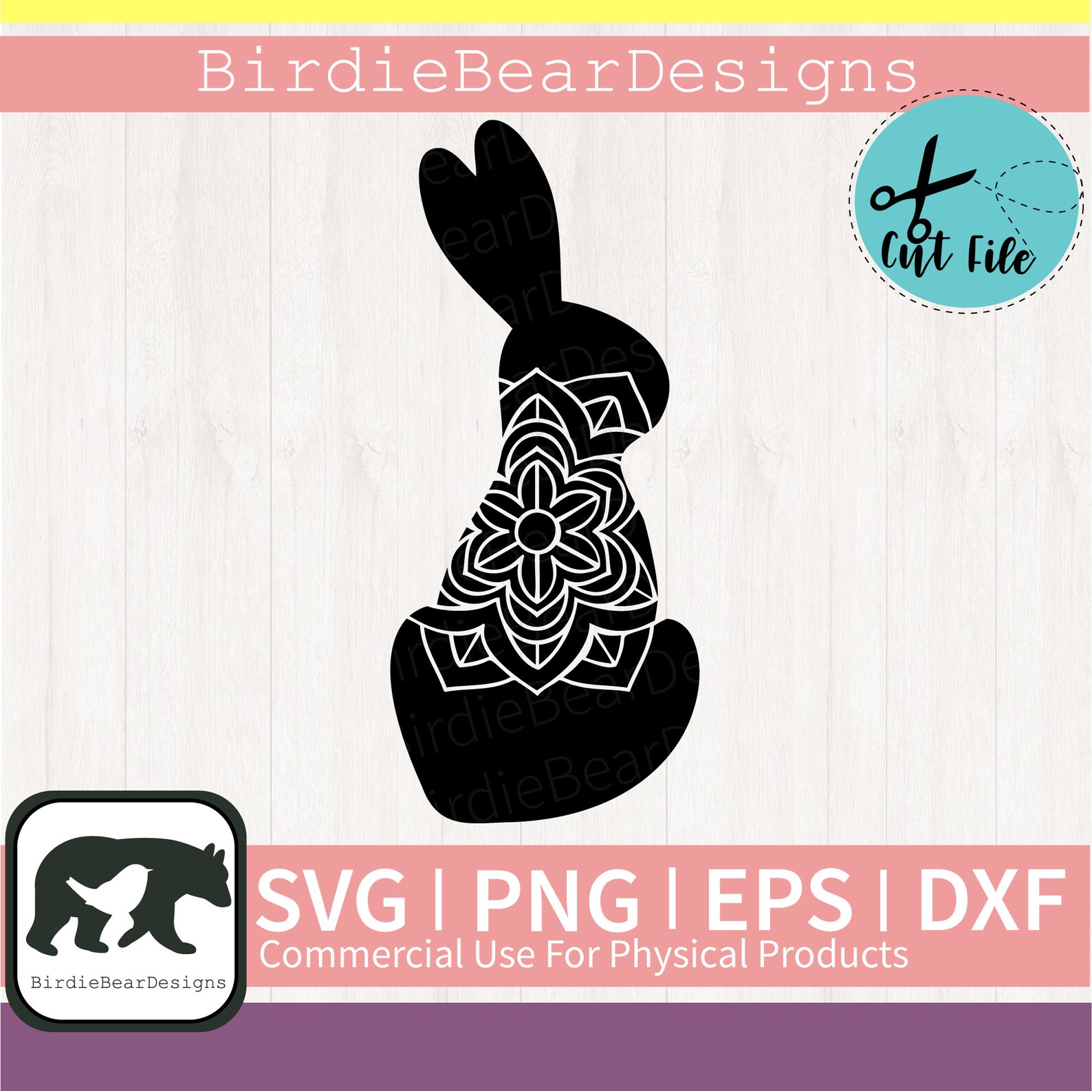 Free Free Rabbit Mandala Svg 529 SVG PNG EPS DXF File