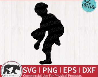 Baseball Player SVG - Baseball SVG For Boys - Baseball Player Silhouette Svg - Baseball Player Png - Baseball Player Clipart - Baseball Svg