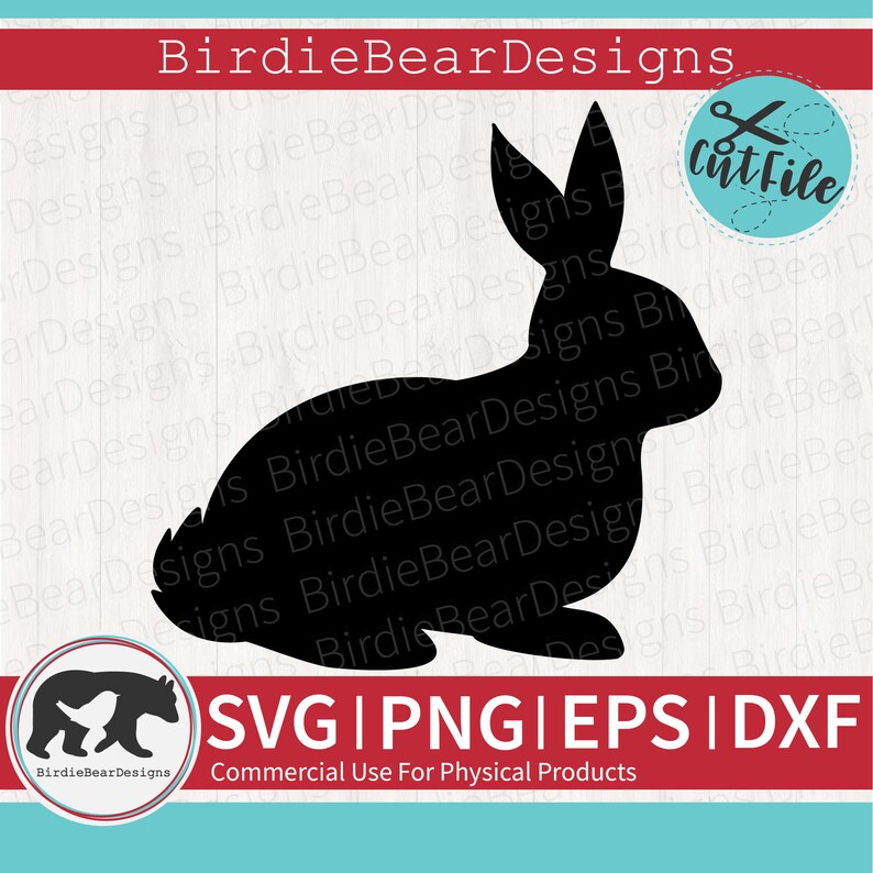 Rabbit SVG - Bunny SVG - Easter Bunny Svg - Bunny Silhouette - Rabbit ...