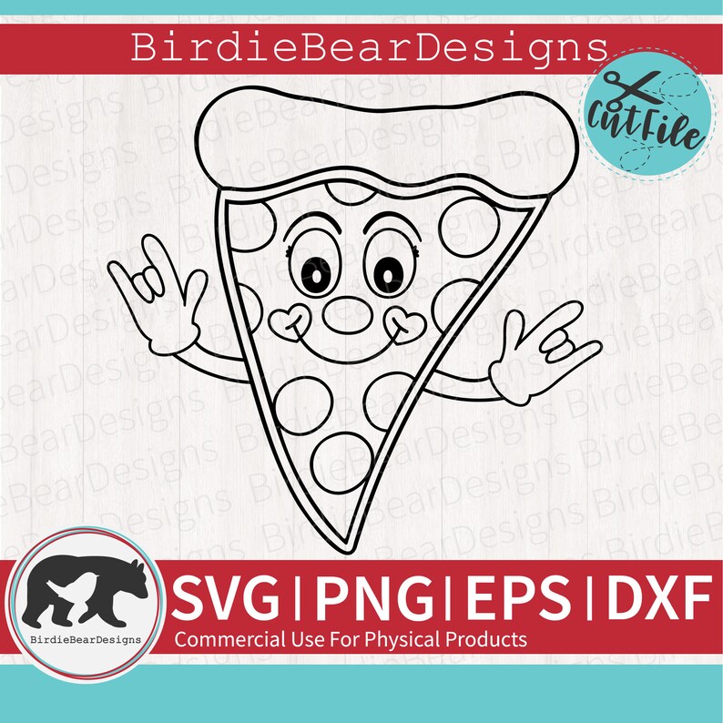 Pizza SVG - Valentines Day Coloring Svg - Pizza Valentine Svg - Pizza Coloring Page - Pizza Slice Svg - Funny Valentine Svg - Pizza Clipart image 5