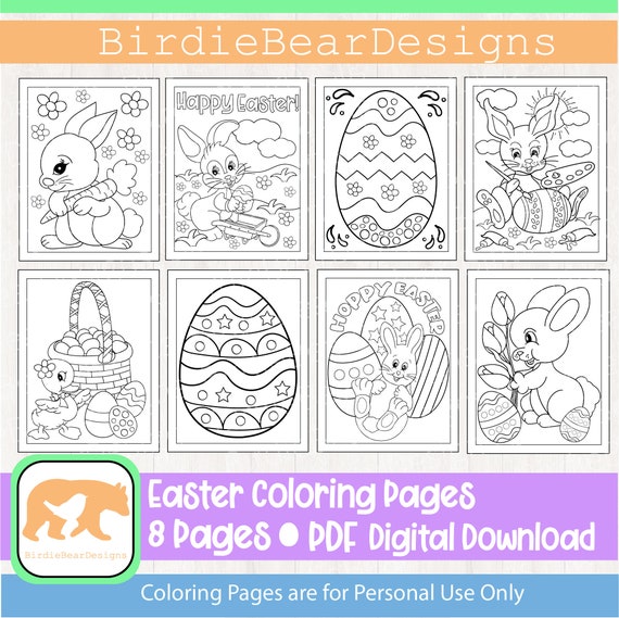 Easter Coloring Pages Easter Coloring Easter Coloring Book