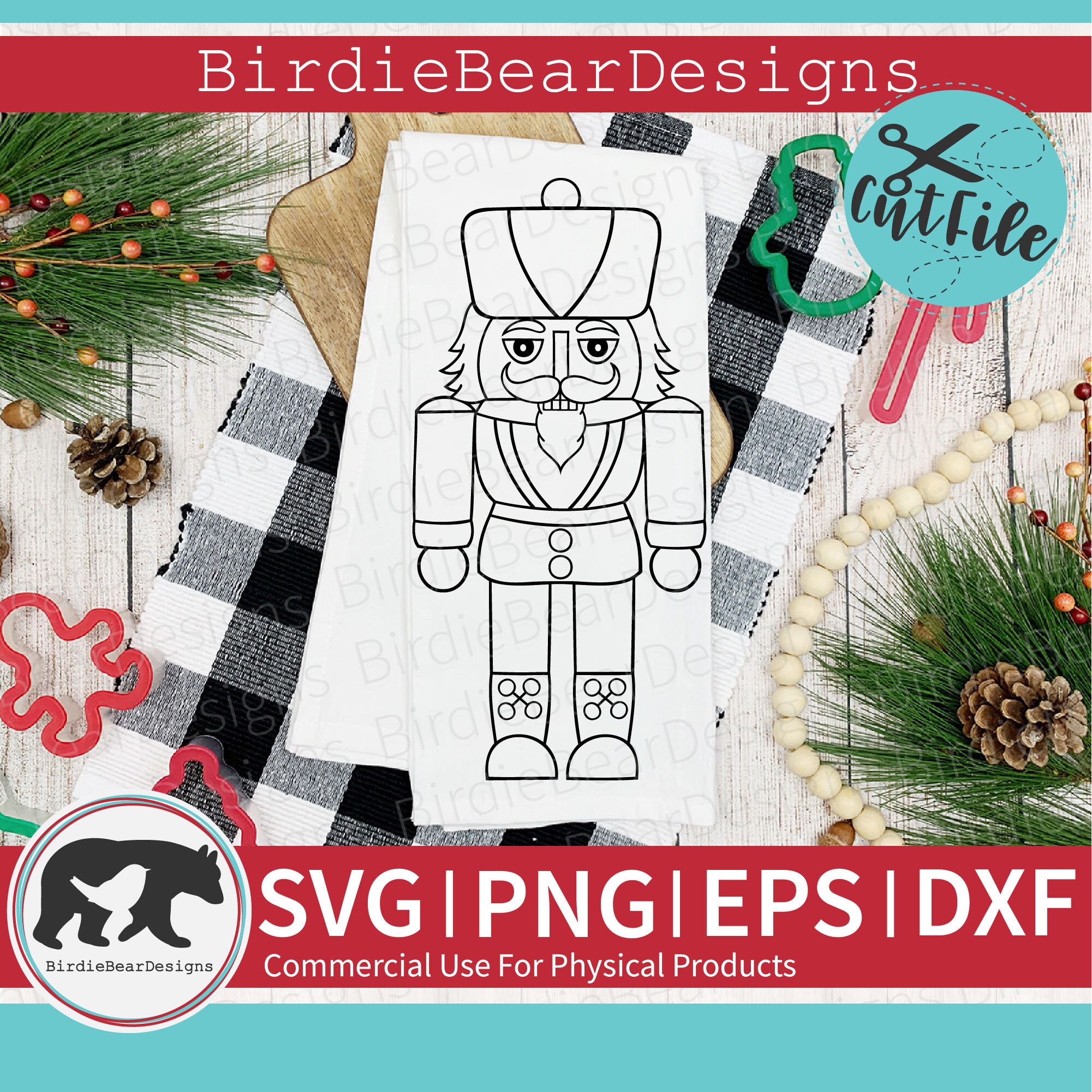 Nutcracker Svg, Nutcracker Clipart, Nutcracker Cut File, Nutcracker