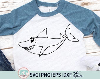 Tubarão Svg, Clipart de Tubarão, Tubarão Branco Svg, Tubarão para Colorir Svg, Tubarão Bonito Svg, Arquivos de Tubarão Svg, Tubarão Menino Svg, Colorir Svg, PNG, Dxf
