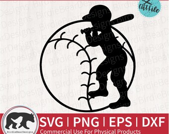 Baseball Player SVG, Baseball Heart Svg, Baseball SVG For Boys, Baseball Svg, Baseball Silhouette Svg, Baseball Clipart, Baseball Cut File