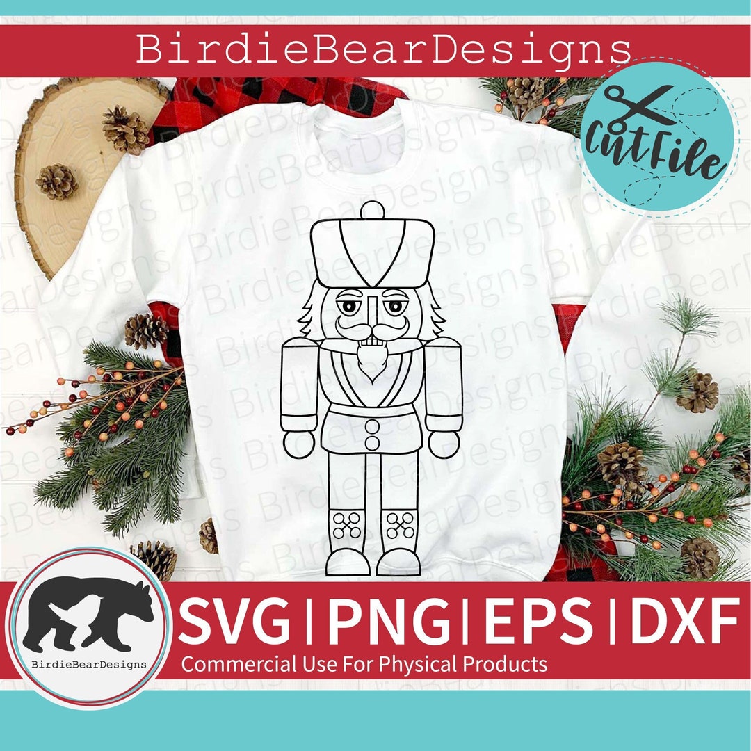 Nutcracker Svg, Nutcracker Clipart, Nutcracker Cut File, Nutcracker