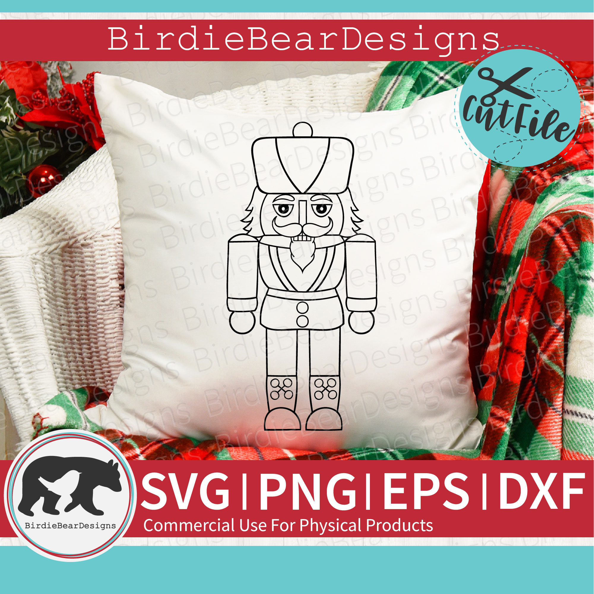 Nutcracker Svg, Nutcracker Clipart, Nutcracker Cut File, Nutcracker
