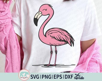 Flamingo Svg, Flamingo Clip Art, Bird Svg, Cute Flamingo Svg, Flamingo Birthday Svg, Pink Flamingo Svg, Summer Svg, Get Your Pink Back, Png