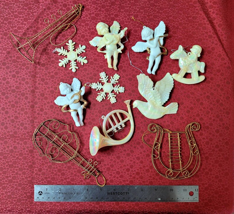 Vintage Christmas Tree Ornaments Vintage Christmas Decor Etsy