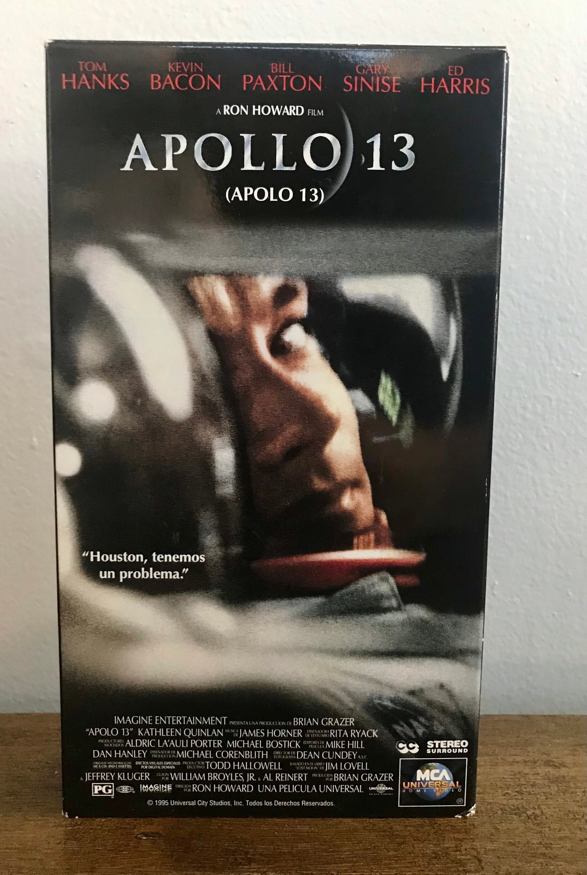 Apollo 13 VHS movie. Tom Hanks, Kevin Bacon, Gary Sinise, Ed Harris, Bill  Paxton