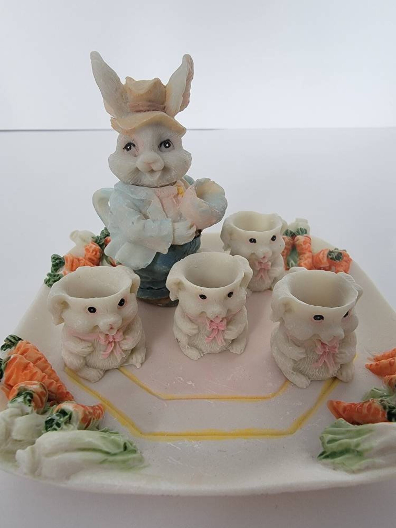Bunny Miniature Tea Set Etsy