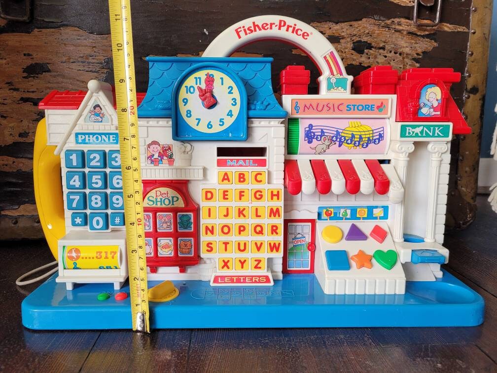 Vintage Fisher Price Smart Street Toy Etsy