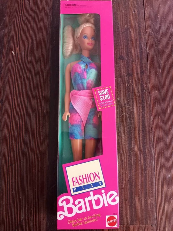 1991 Mattel Barbie Fashion Play - Etsy
