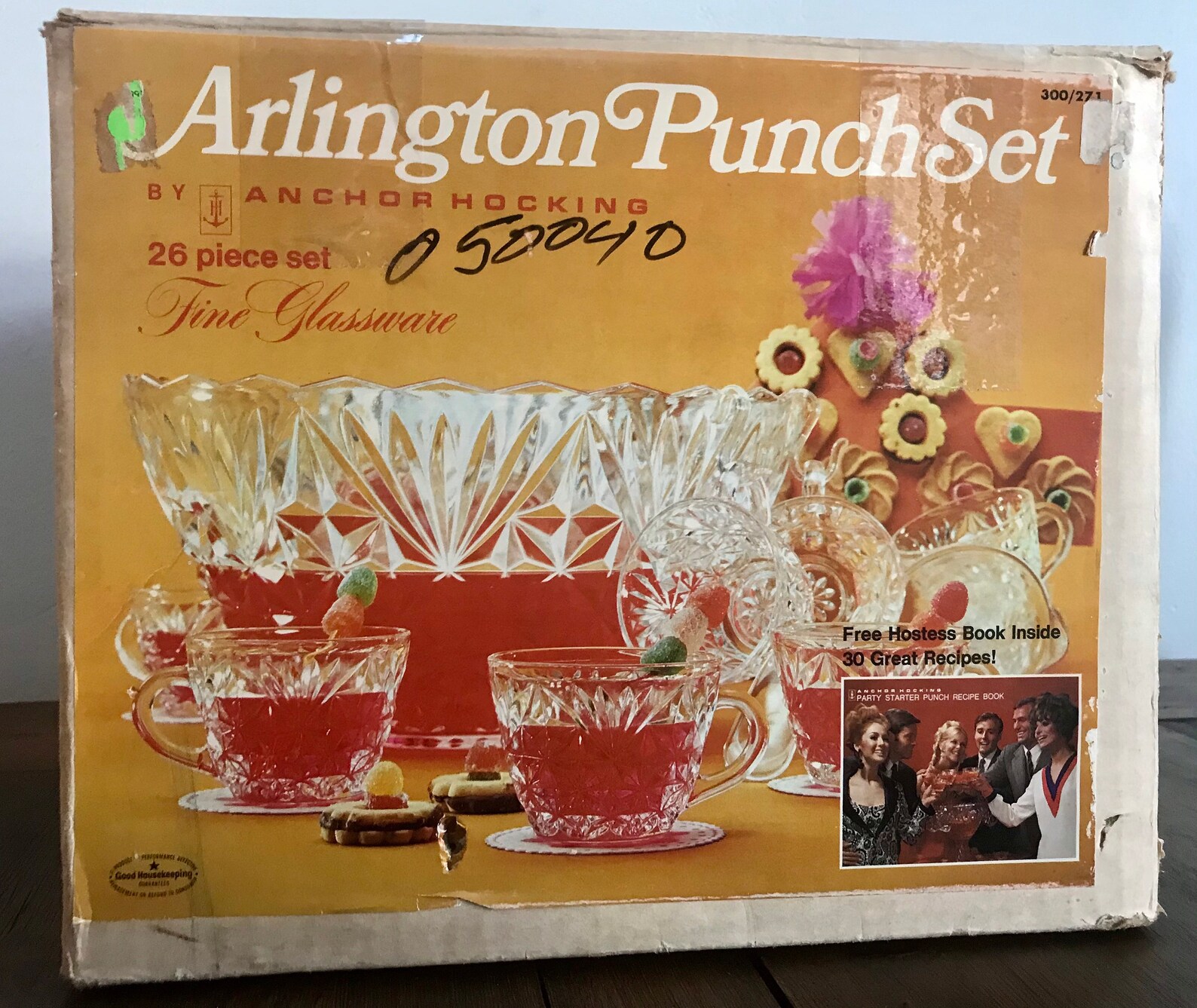 Vintage Arlington Punch Bowl Set Christmas Punch Bowl Set Etsy