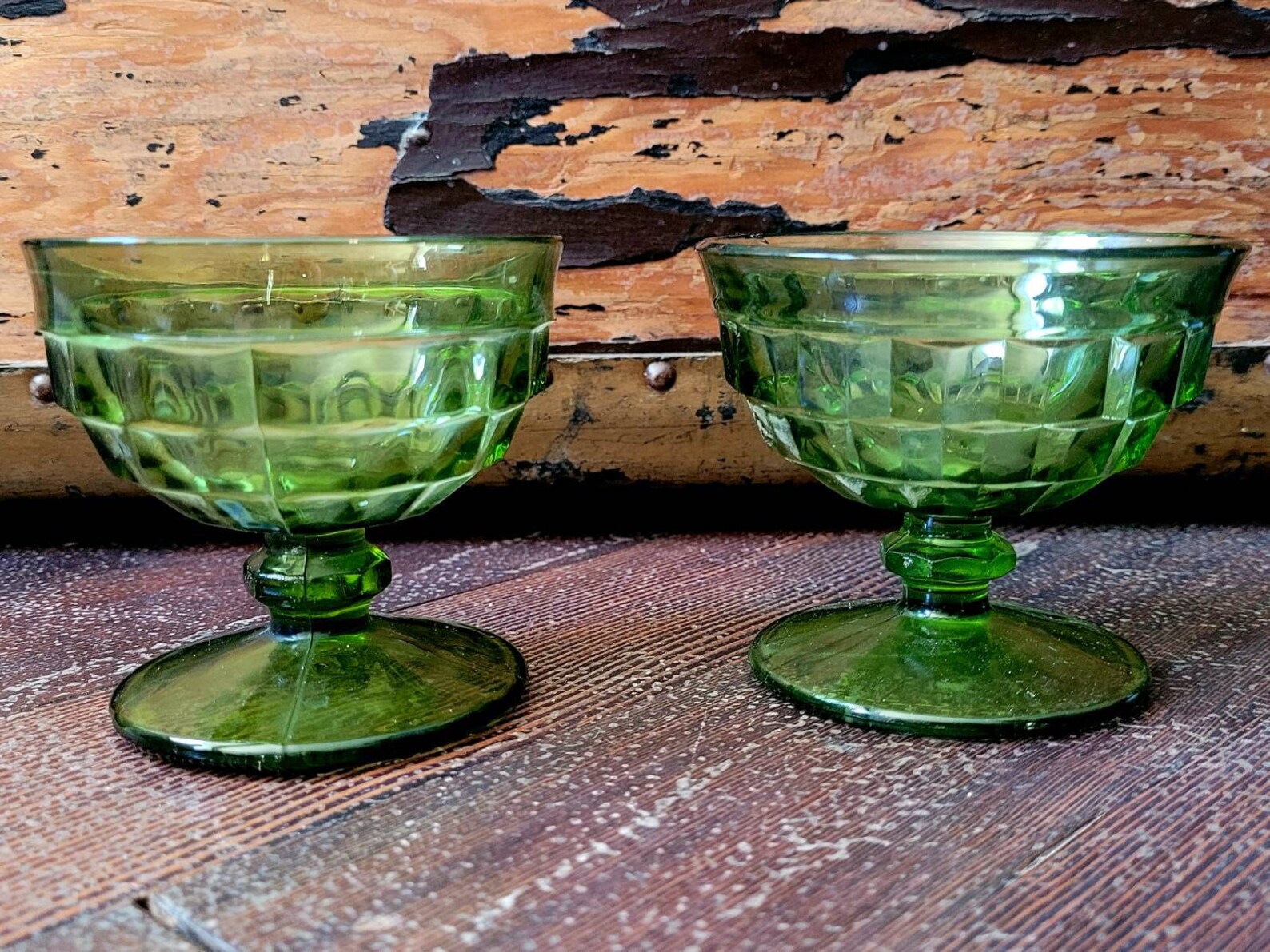 Avocado Green Dessert Dishes Etsy