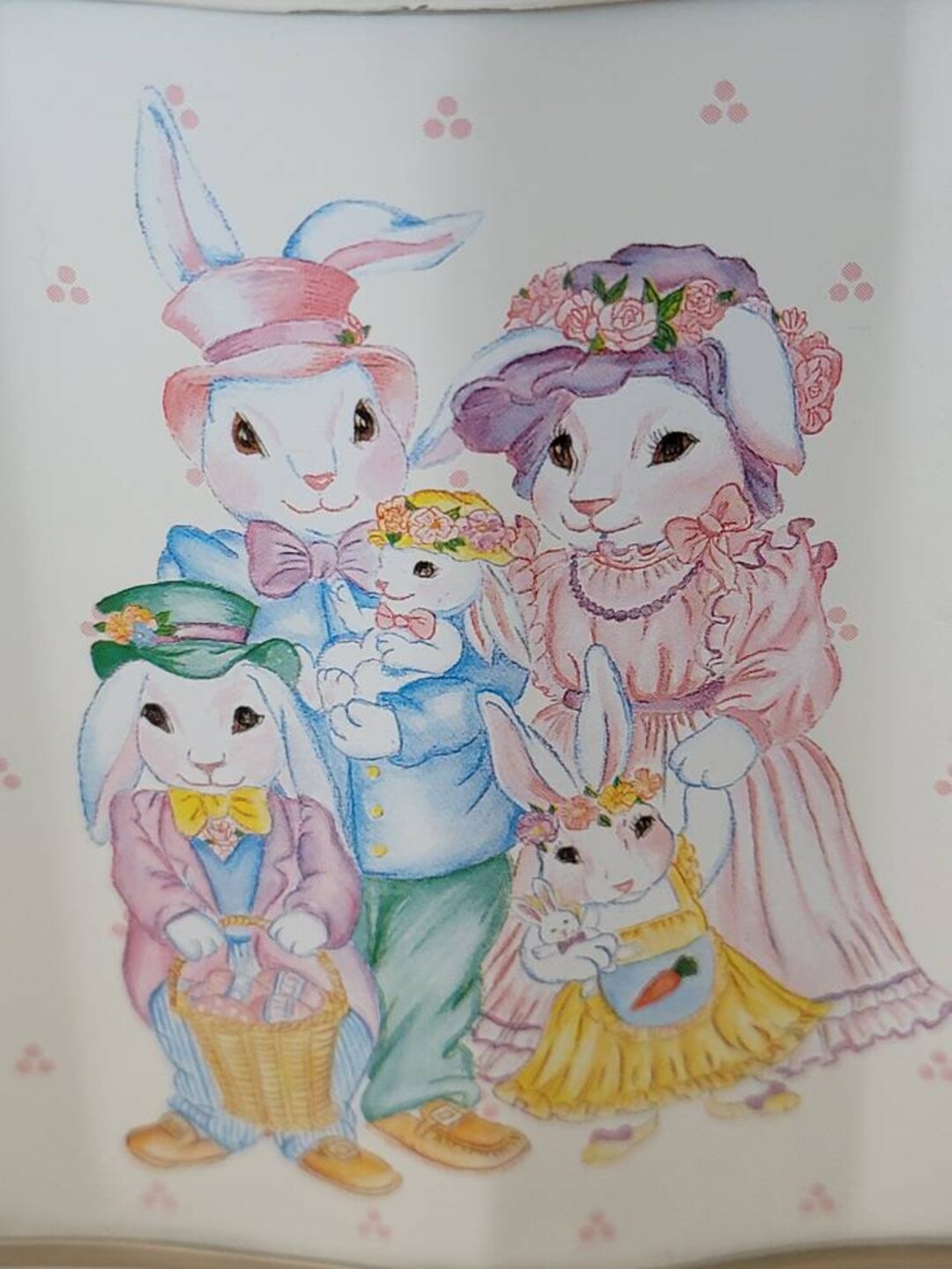 Sadter Rabbit Tin Easter Bunny Tin - Etsy