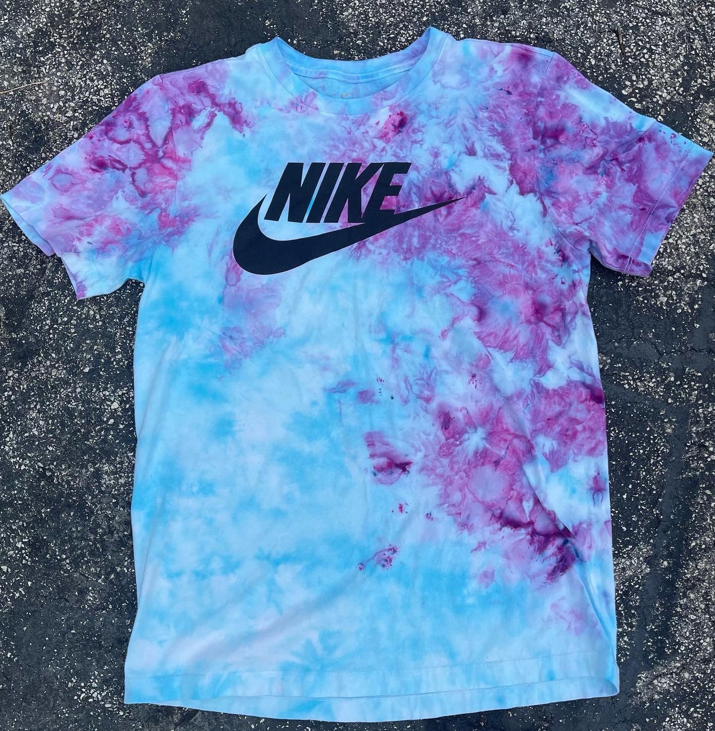 Aqua Burst Tie Dye Nike Set | Etsy