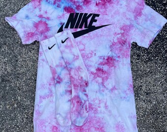 Tie Dye Nike Shirt - Etsy Canada