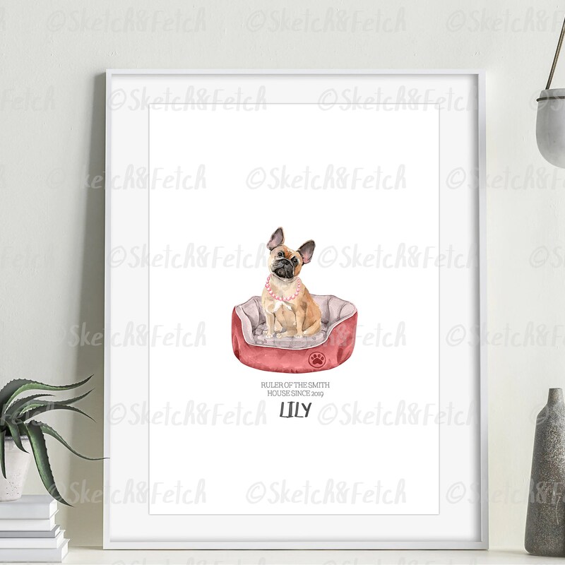 Personalize Dog Print Etsy Hong Kong