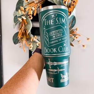 ACOTAR, Throne of Glass and Crescent City Tumbler