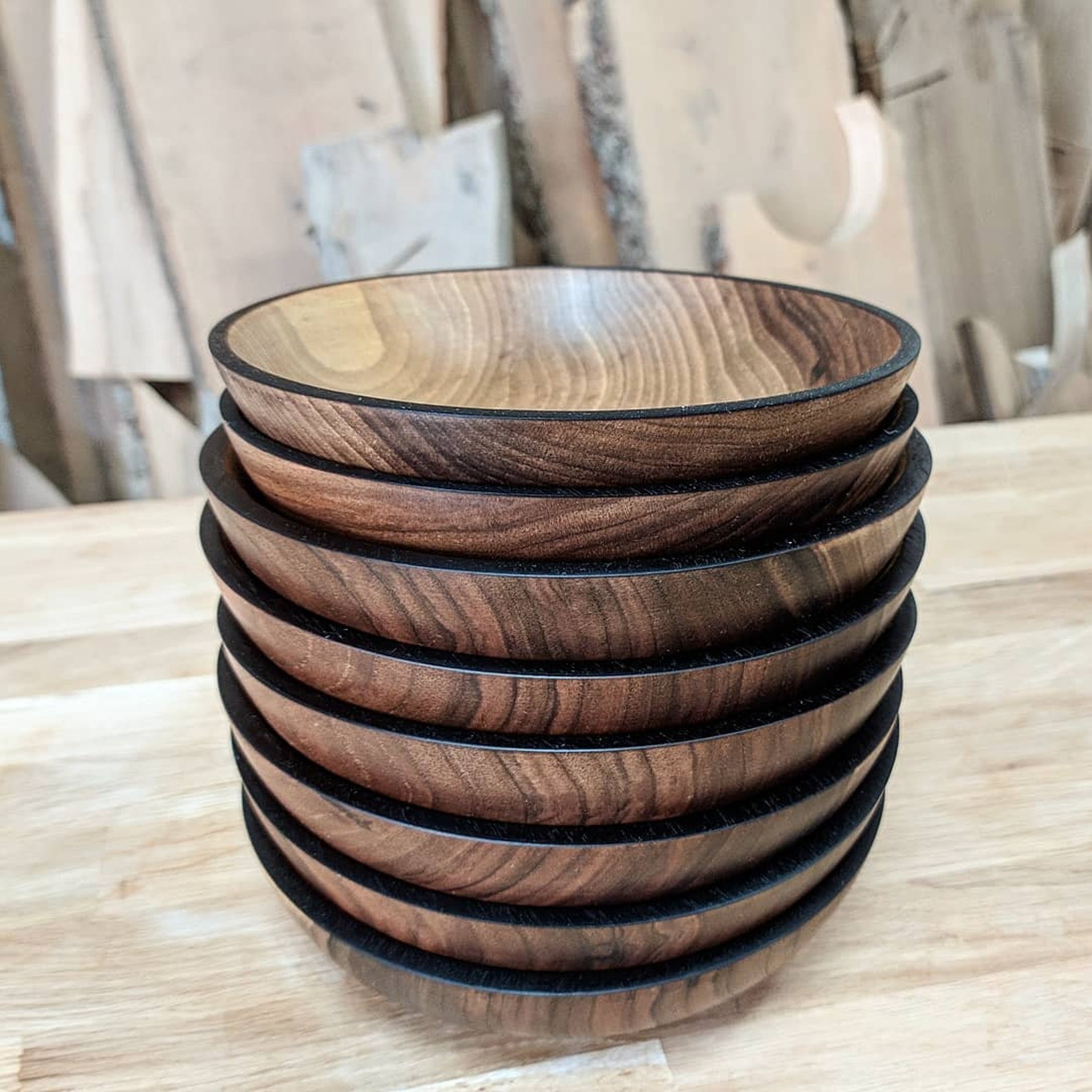 Handmade Cereal Bowl EcoFriendly Wooden Plate 5 Years Etsy