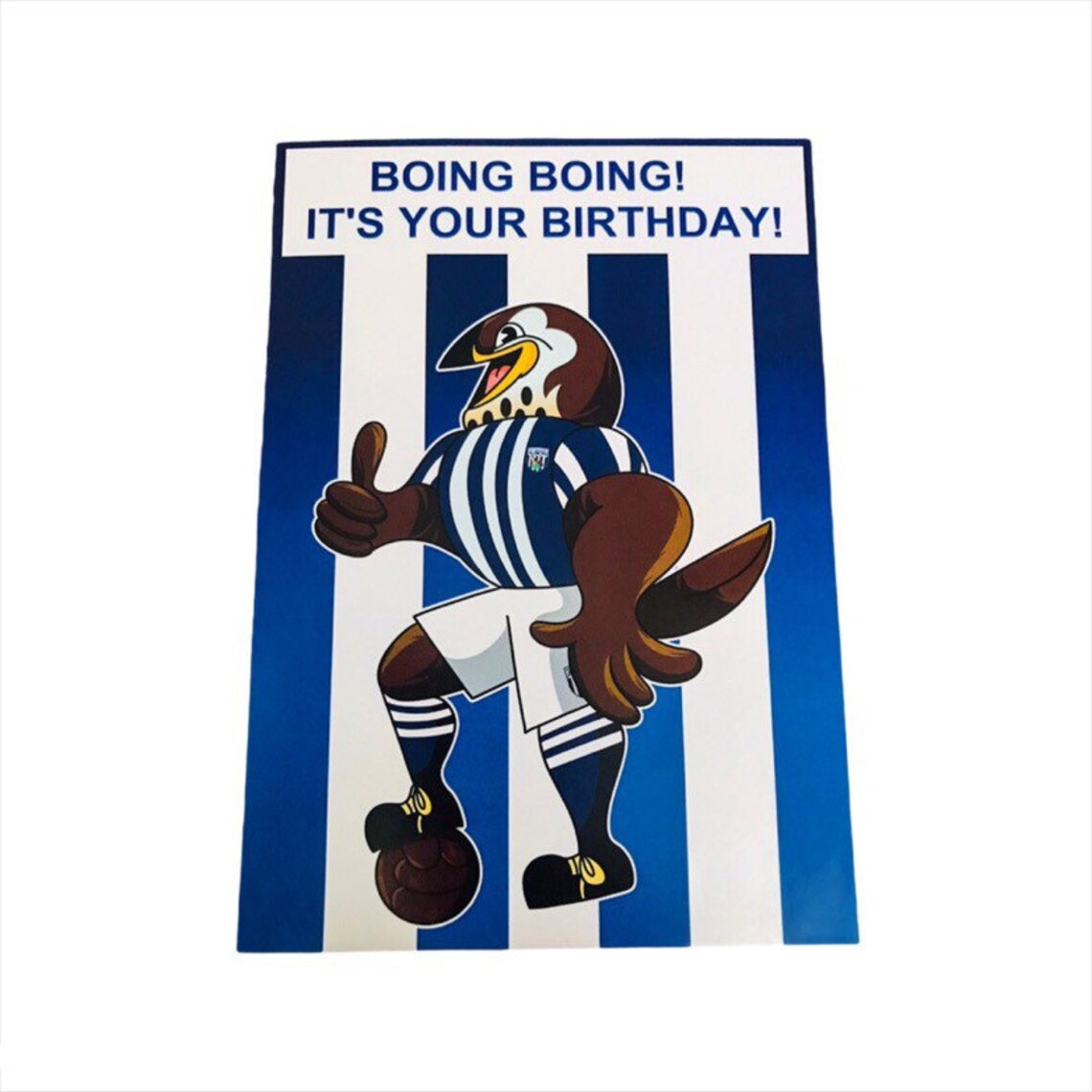 West Bromwich Albion. Birthday Card. A5 High Gloss. | Etsy