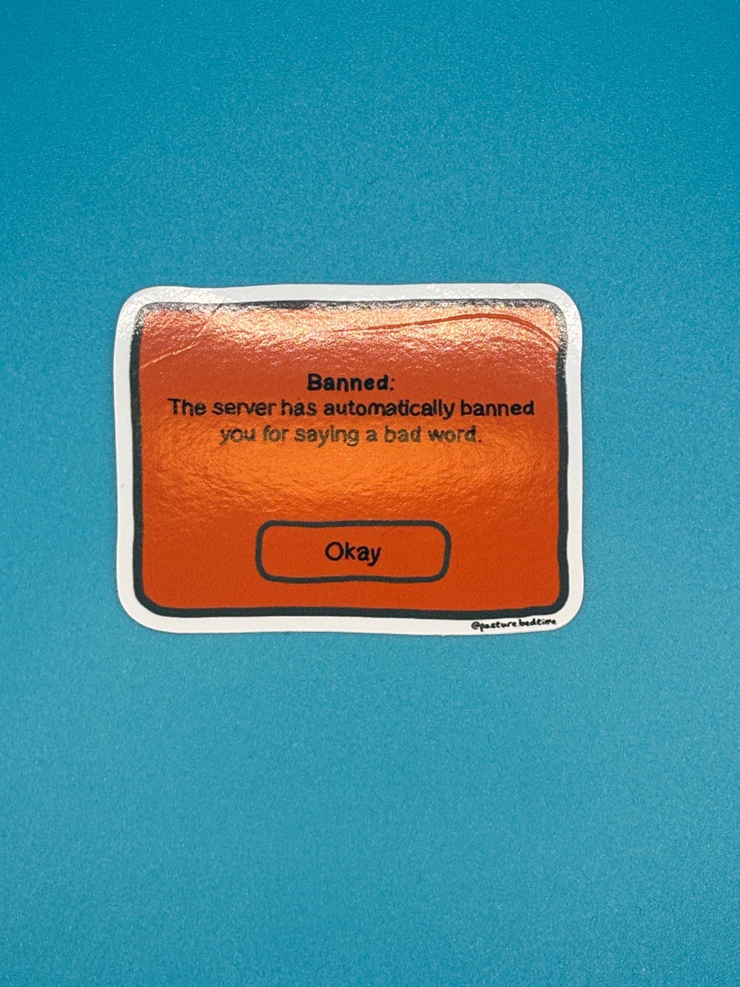 Banned Screen Vinyl Sticker - Etsy