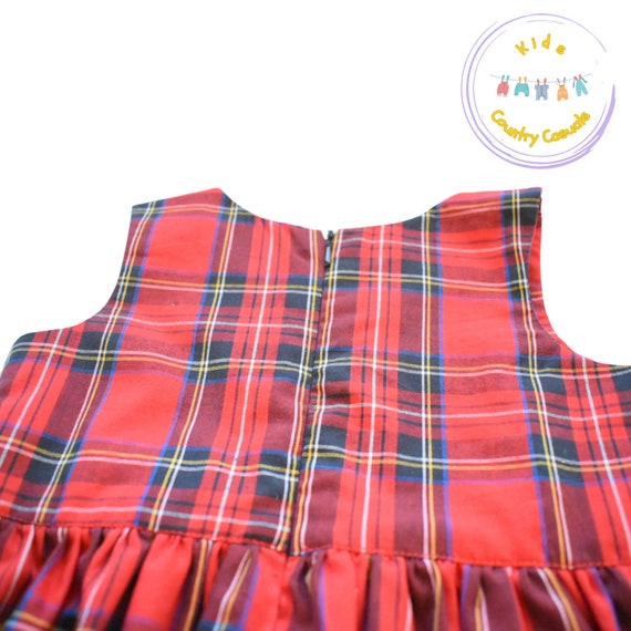 tartan baby clothes
