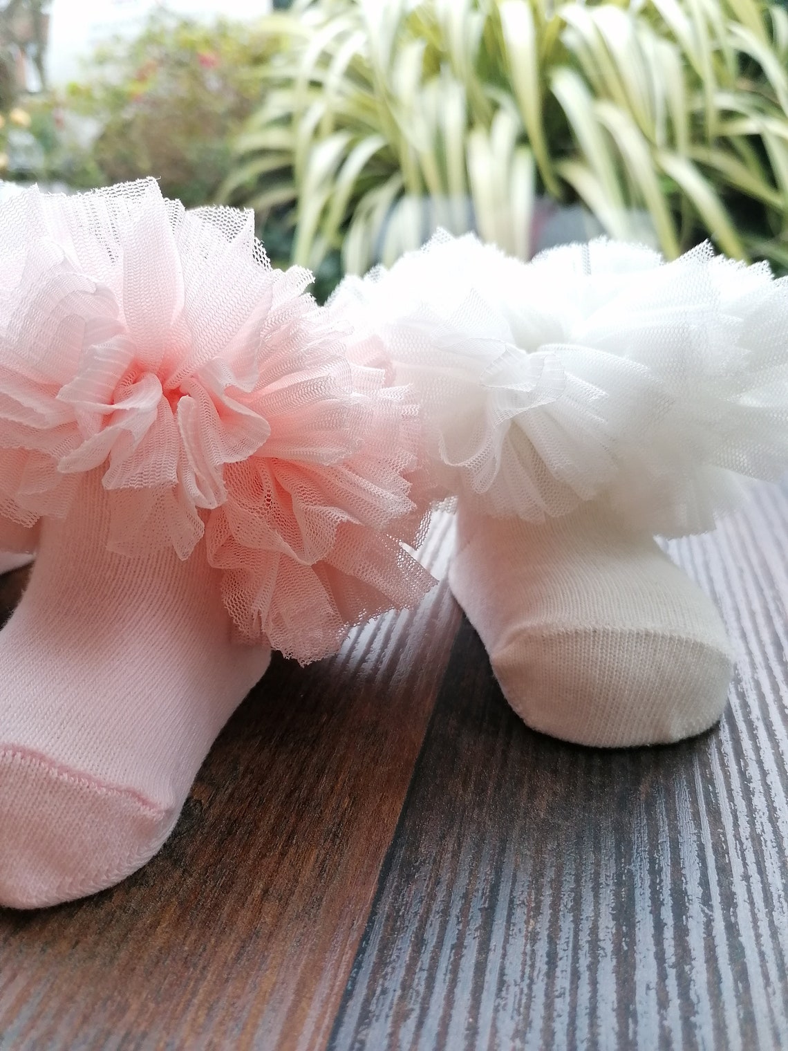 Super FLUFFY Ruffle TUTU Socks Baby Tulle Socks Baby Socks Etsy