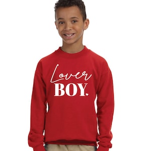 Lover Boy, suéter do dia dos namorados, dia dos namorados da juventude, mamãe e eu