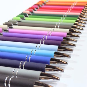 Aangepaste rubberen pennen met stylus, logo, bulk pennen op maat, promotionele pennen, aangepaste balpennen, zakelijke pennen, trouwbedankjes