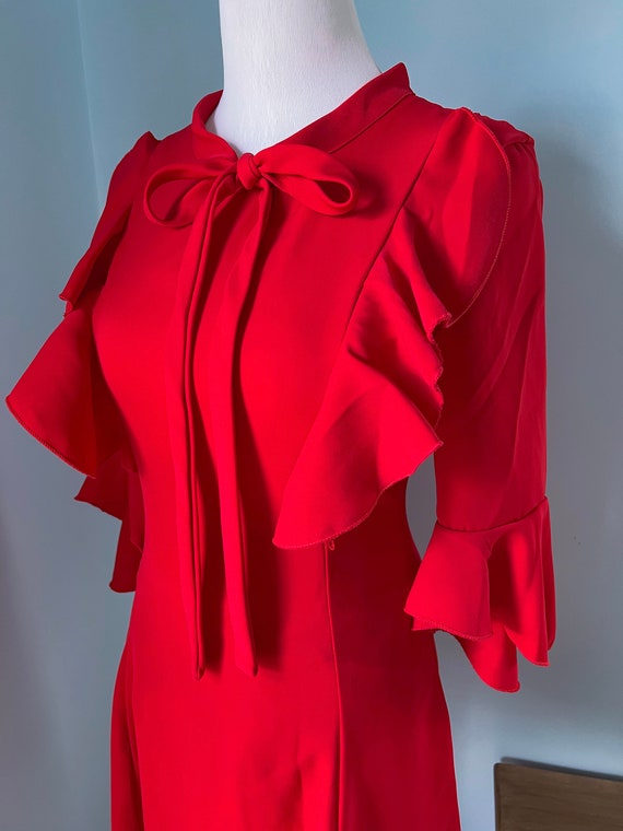 Vintage dress, red dresses, unique style, perfect… - image 3