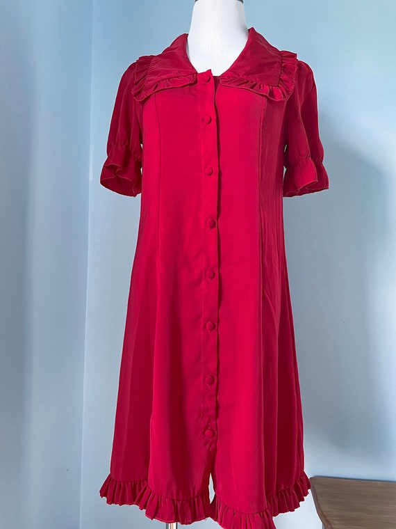 Vintage dress, red dresses, unique style, perfect… - image 9
