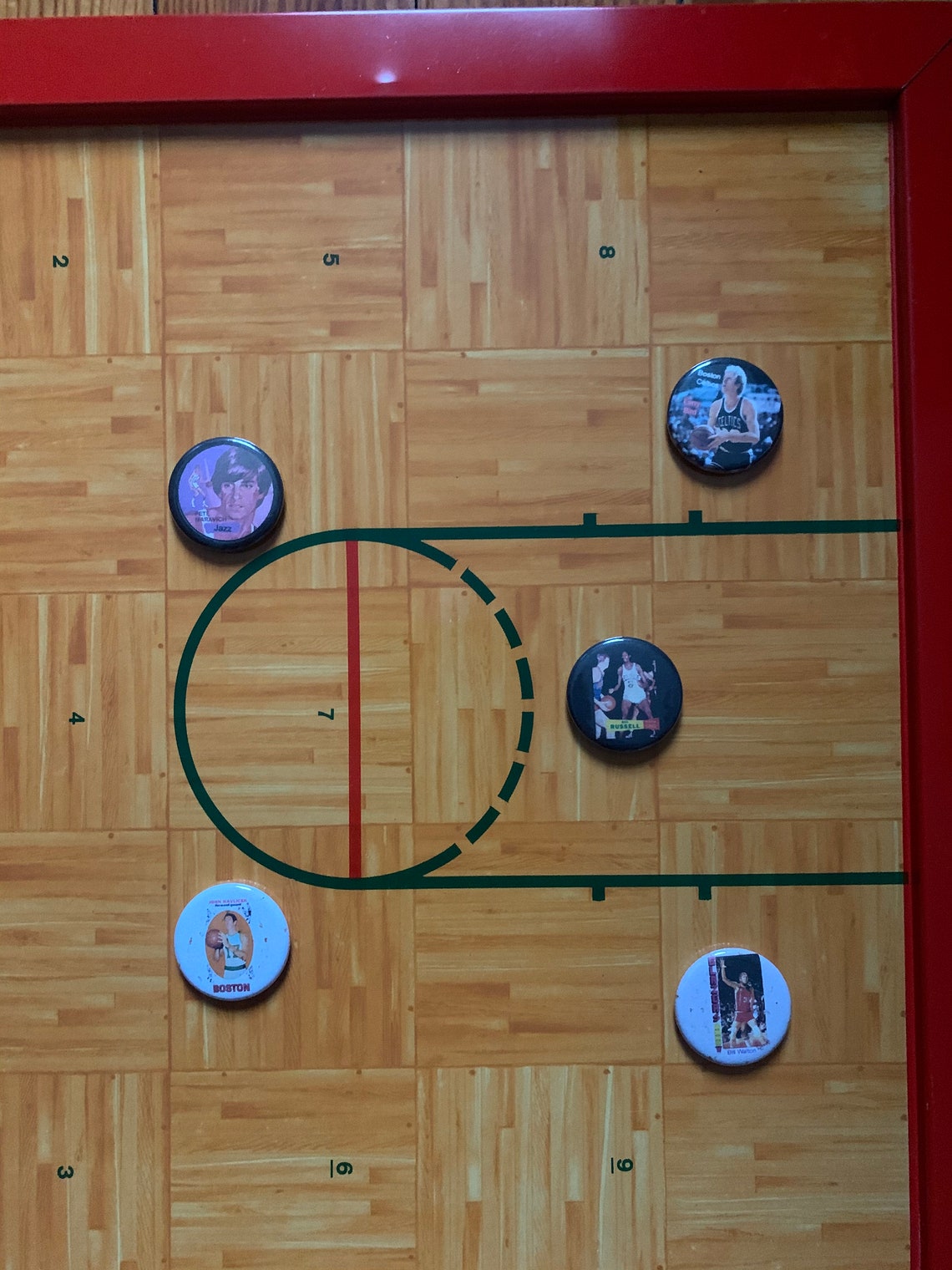 Vintage Tudor Electric Basketball wall art / board / Etsy